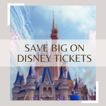 discounted disney world tickets