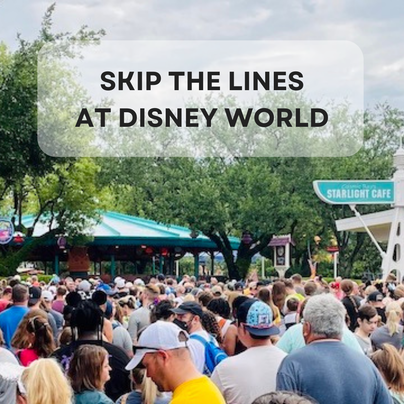 Disney World line-skipping strategies